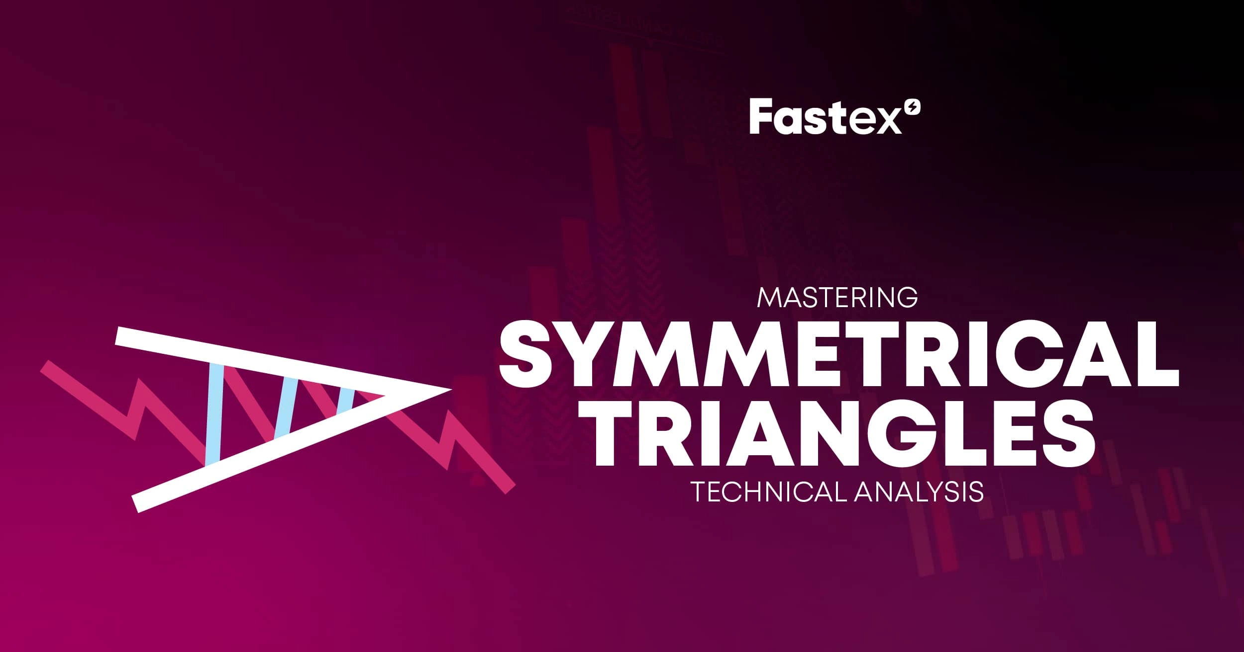 Symmetrical triangle pattern