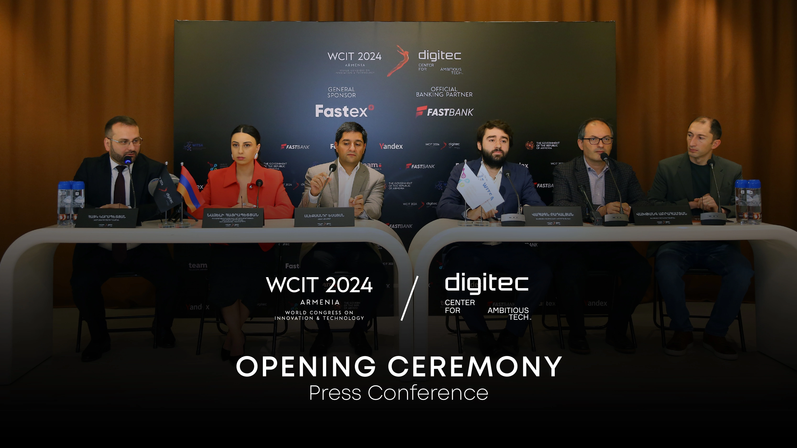 Fastex organizes the opening ceremony of WCIT